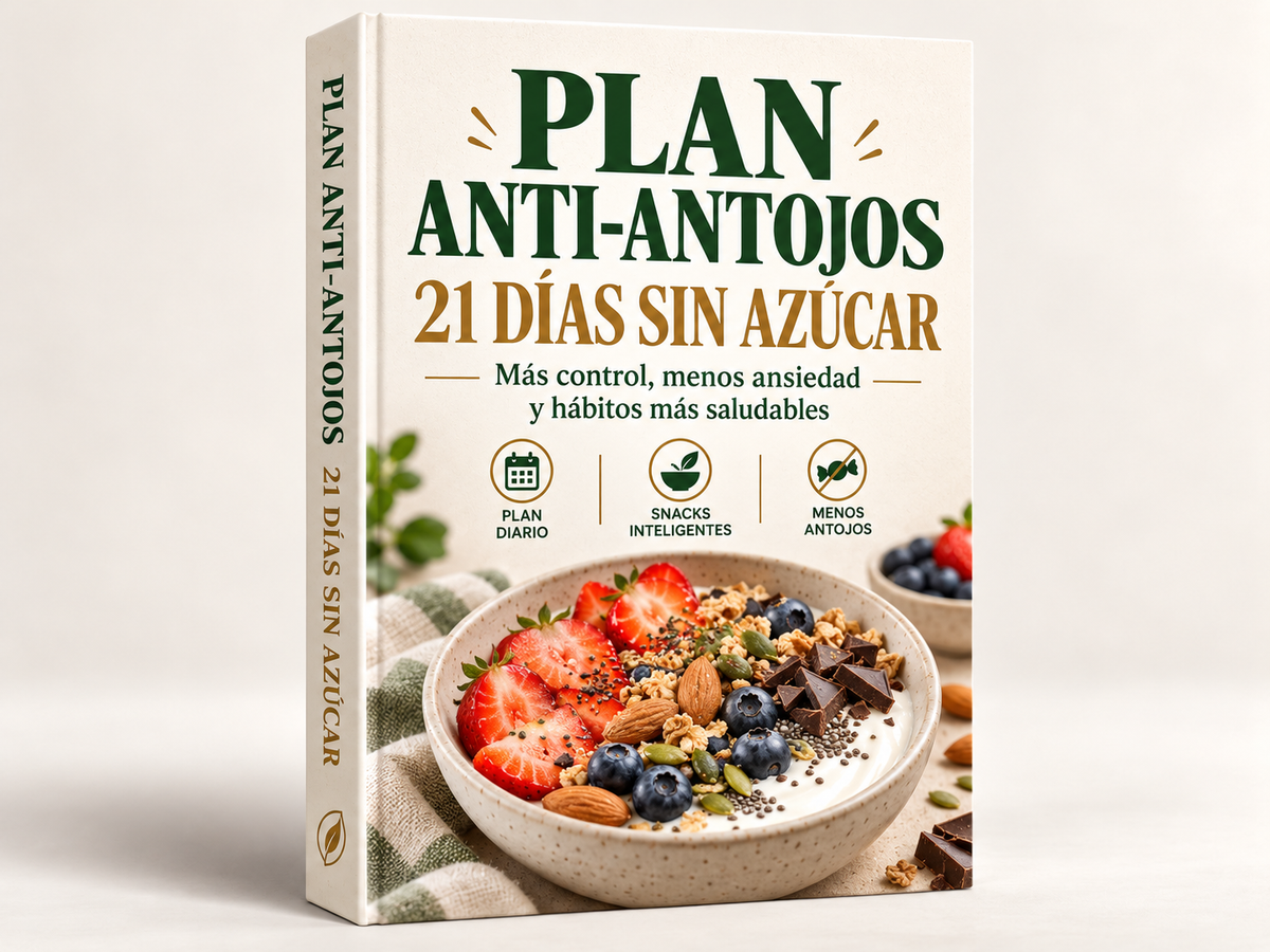 PLAN ANTI-ANTOJOS: 21 DÍAS SIN AZÚCAR